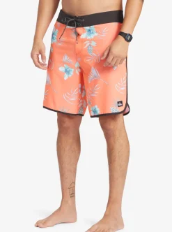 Mens Quiksilver Boardshorts|Surfsilk Scallop 19