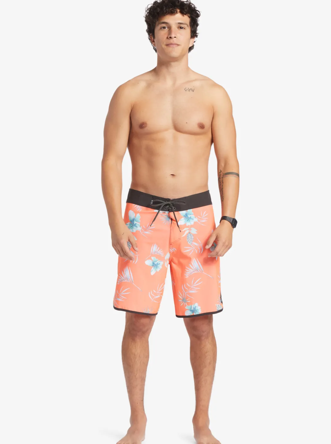 Mens Quiksilver Boardshorts|Surfsilk Scallop 19" Boardshorts