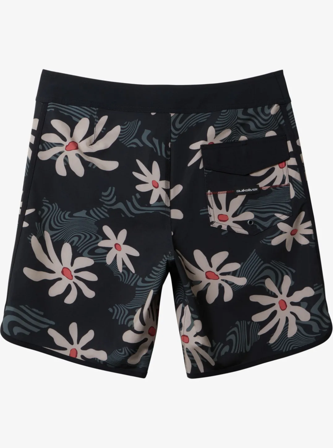 Mens Quiksilver Boardshorts|Surfsilk Scallop 19" Boardshorts