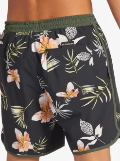Mens Quiksilver Elastic Waist|Surfsilk Scallop Volley 17
