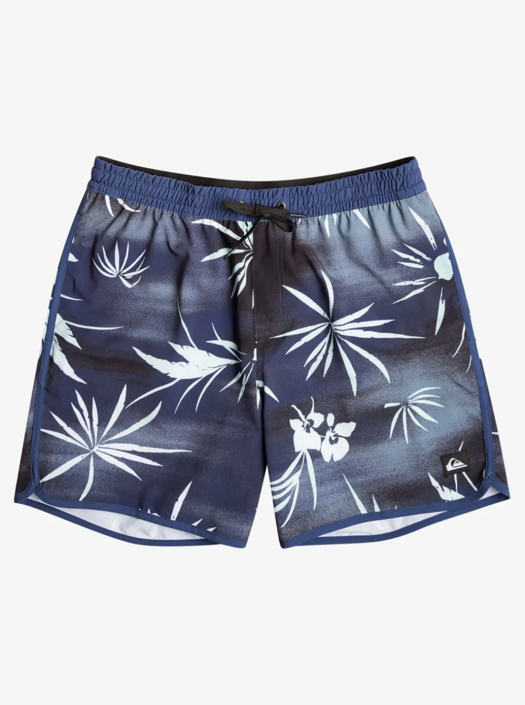Mens Quiksilver Elastic Waist|Surfsilk Scallop Volley 17" Volleys