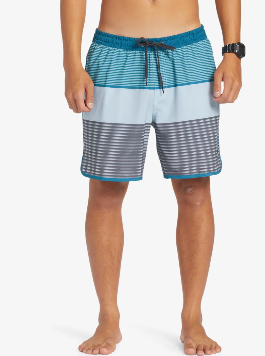 Mens Quiksilver Elastic Waist|Surfsilk Tijuana 17" Volleys