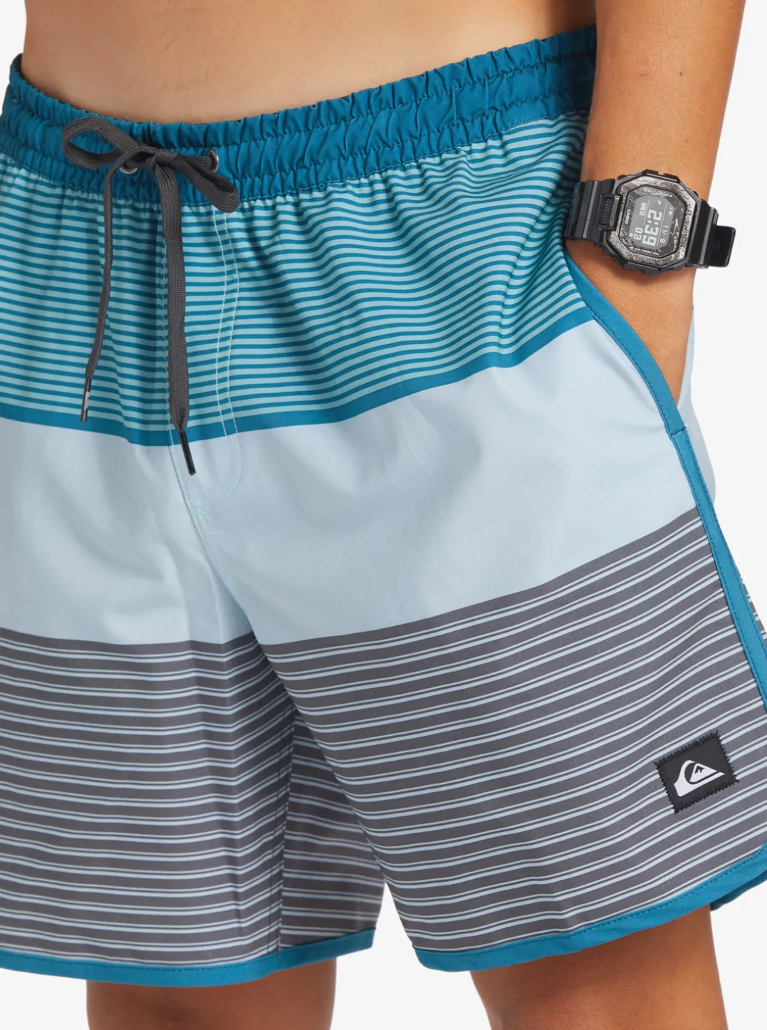 Mens Quiksilver Elastic Waist|Surfsilk Tijuana 17" Volleys