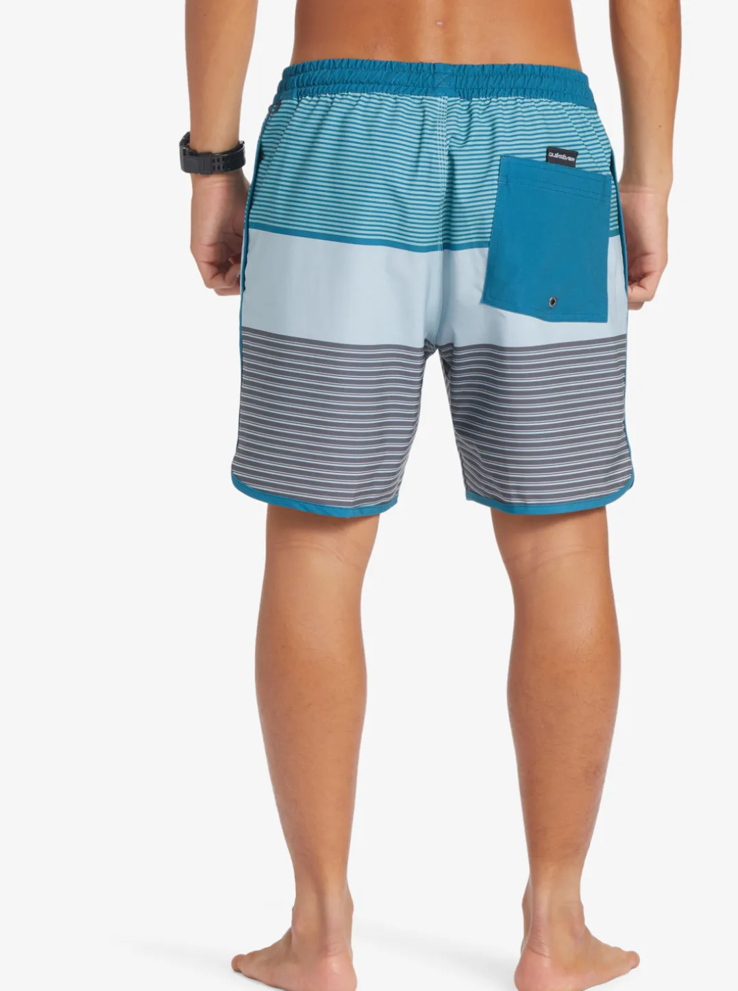 Mens Quiksilver Elastic Waist|Surfsilk Tijuana 17" Volleys