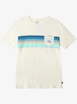 Mens Quiksilver Tees|Swell Vision Stripe Pocket T-Shirt
