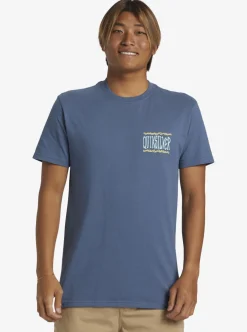 Mens Quiksilver Tees|Taking Roots T-Shirt