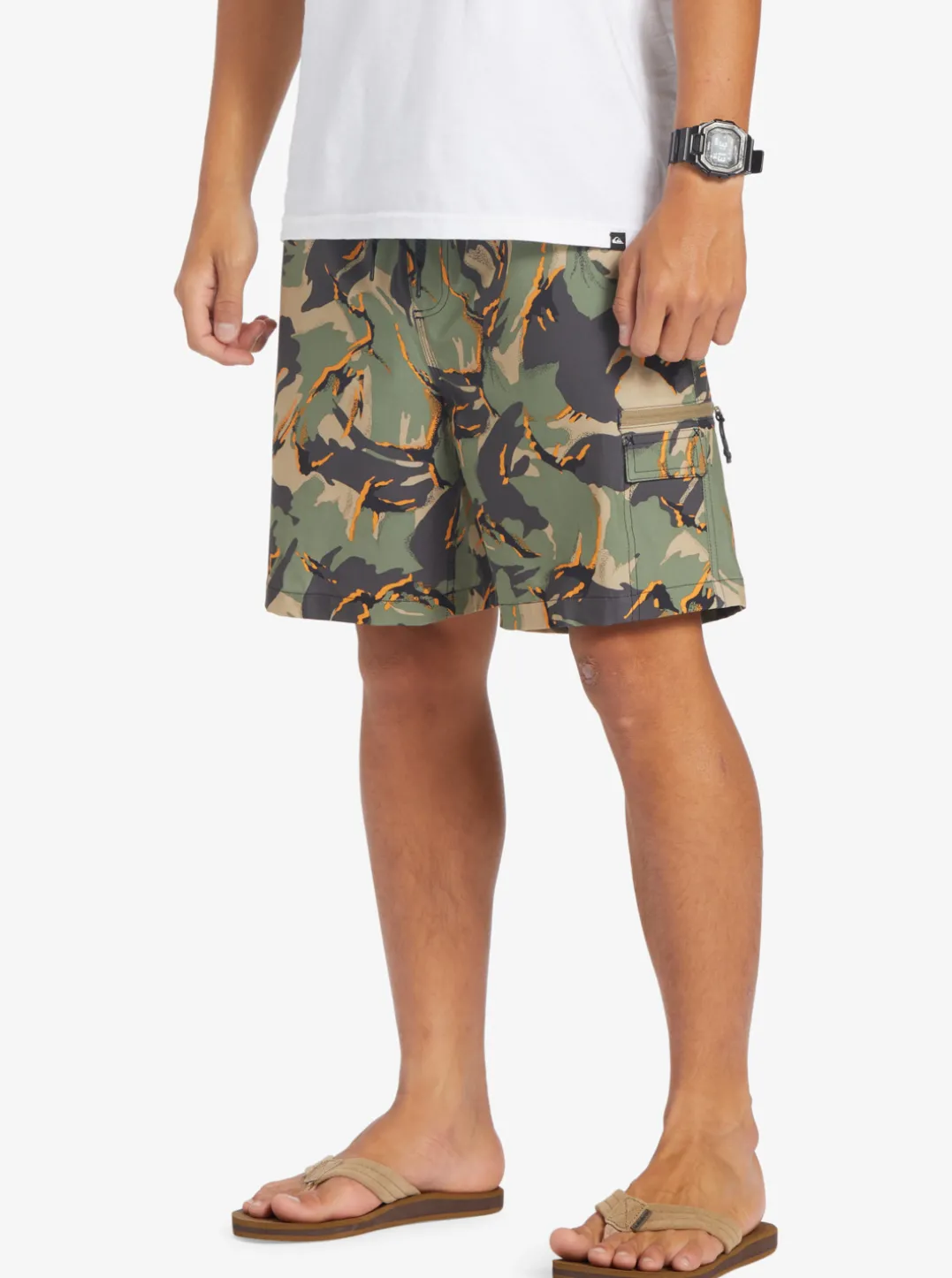 Mens Quiksilver Boardshorts|Taxer Cargo 18" Amphibian Boardshorts