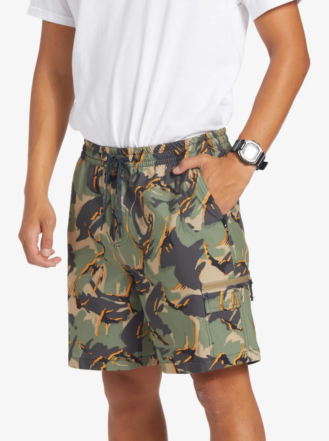 Mens Quiksilver Boardshorts|Taxer Cargo 18" Amphibian Boardshorts