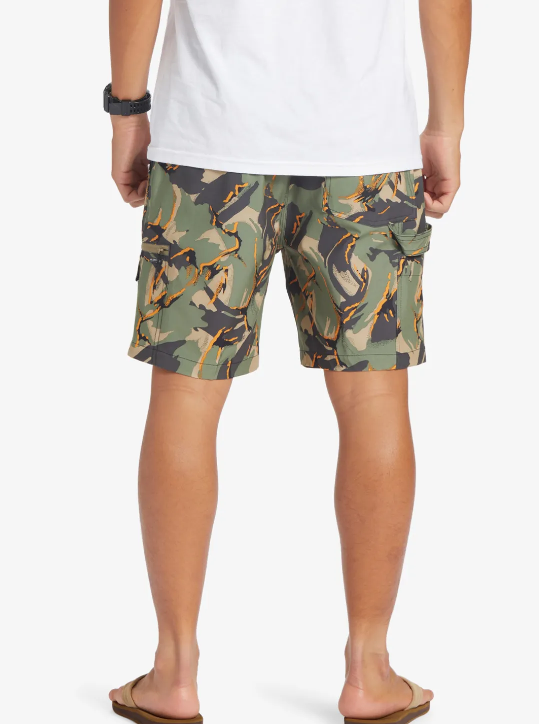 Mens Quiksilver Boardshorts|Taxer Cargo 18" Amphibian Boardshorts