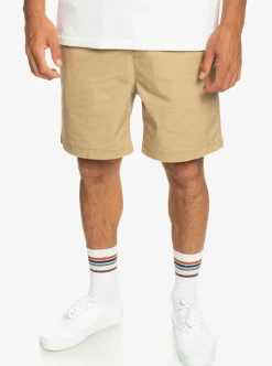 Mens Quiksilver Shorts & Amphibians|Taxer Elastic Waist Shorts