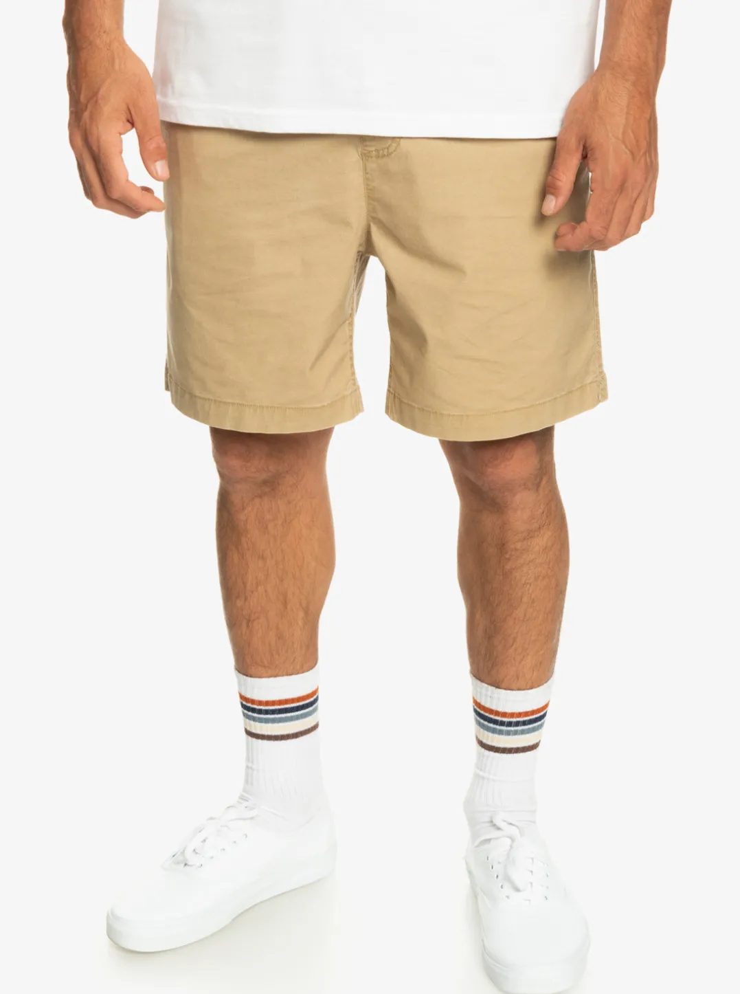 Mens Quiksilver Shorts & Amphibians|Taxer Elastic Waist Shorts