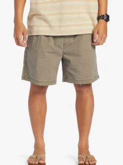 Mens Quiksilver Shorts & Amphibians|Taxer Elastic Waist Shorts