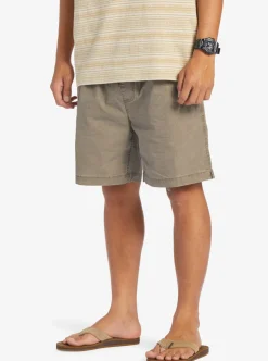 Mens Quiksilver Shorts & Amphibians|Taxer Elastic Waist Shorts