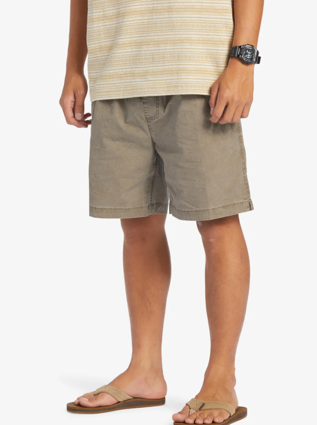 Mens Quiksilver Shorts & Amphibians|Taxer Elastic Waist Shorts