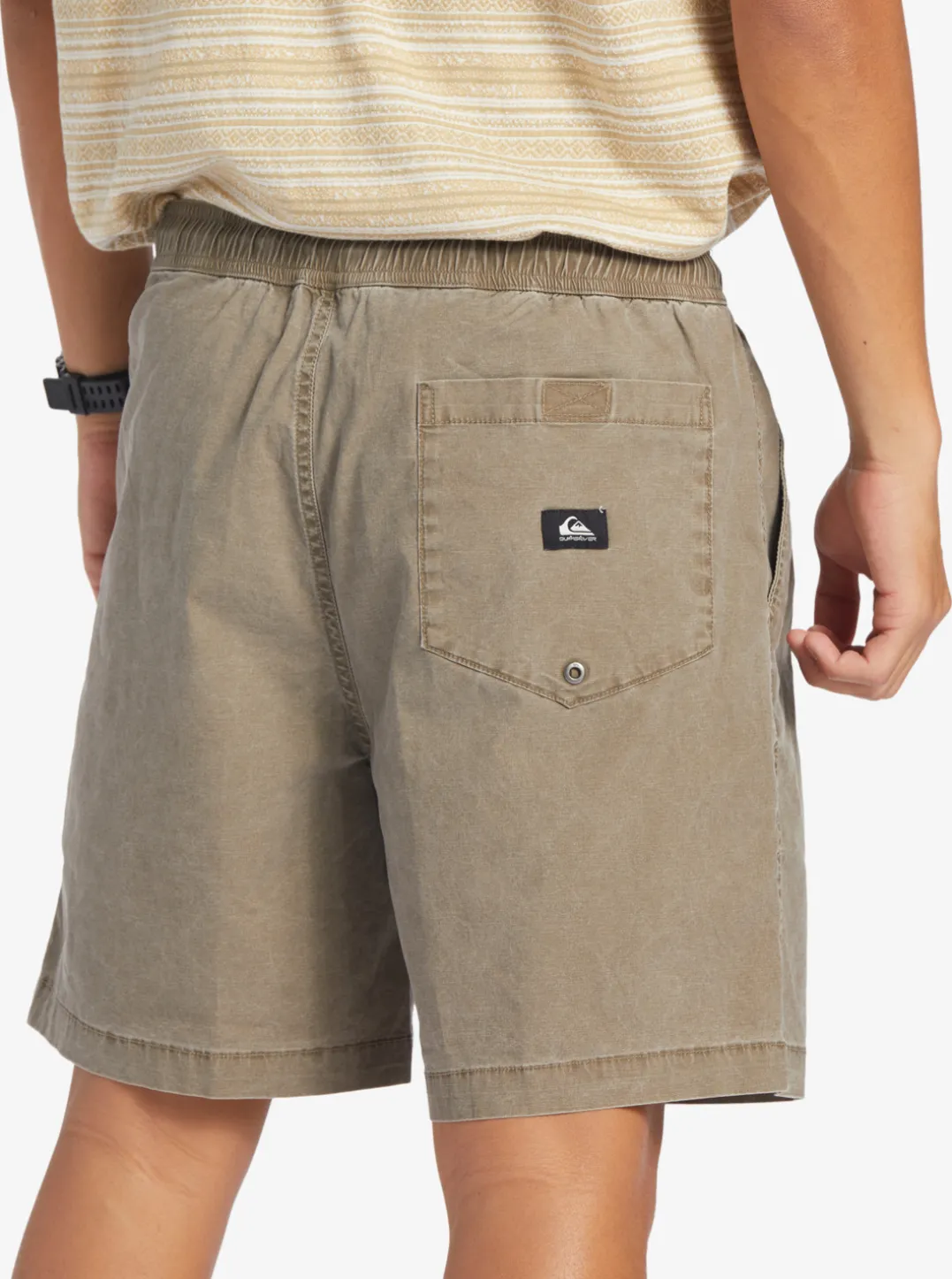 Mens Quiksilver Shorts & Amphibians|Taxer Elastic Waist Shorts