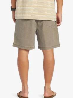 Mens Quiksilver Shorts & Amphibians|Taxer Elastic Waist Shorts