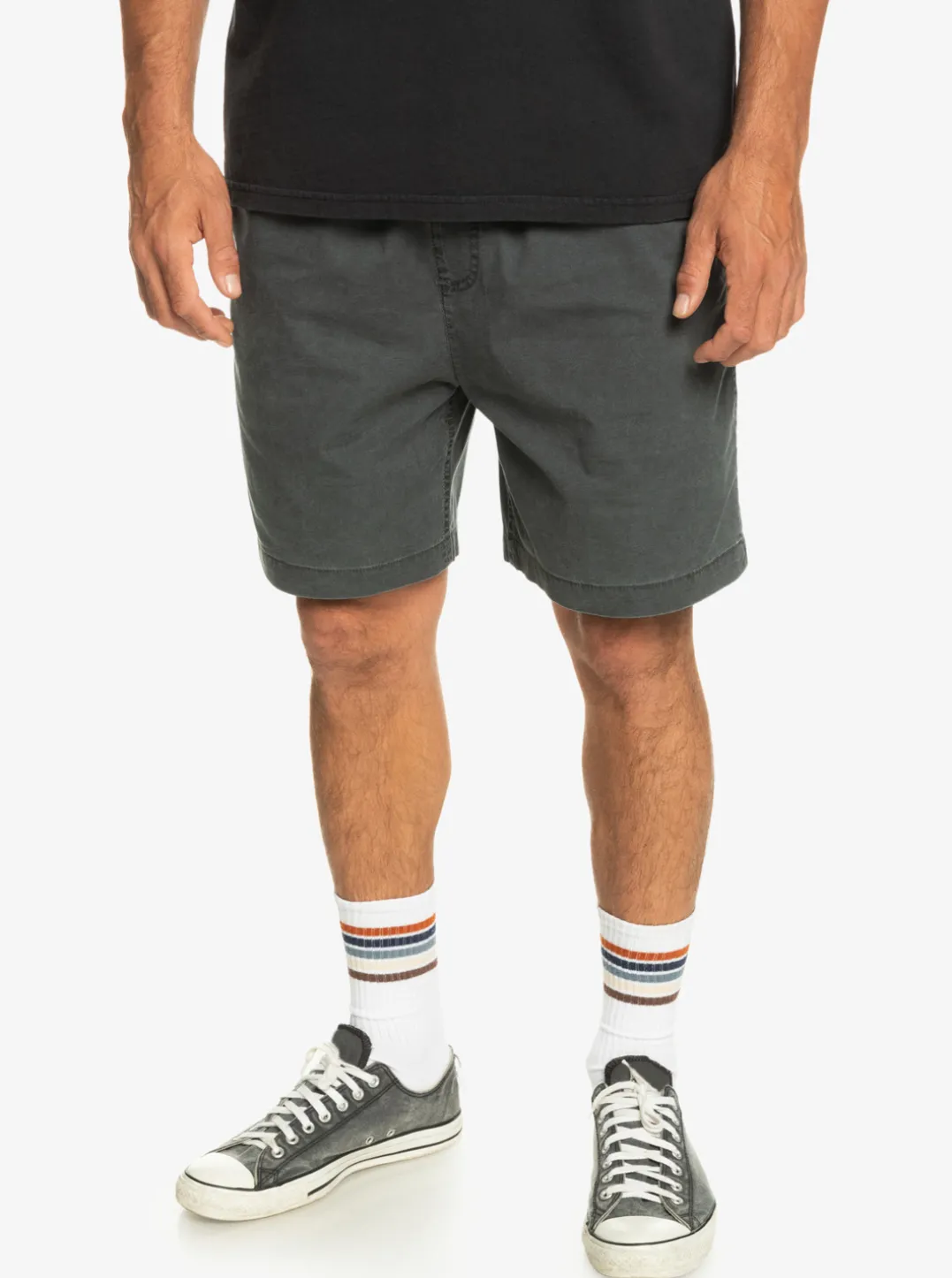 Mens Quiksilver Shorts & Amphibians|Taxer Elastic Waist Shorts