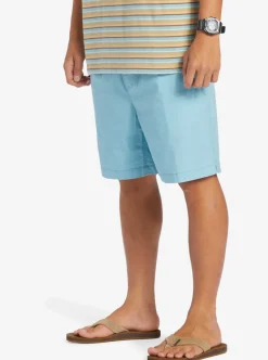 Mens Quiksilver Shorts & Amphibians|Taxer Elastic Waist Shorts