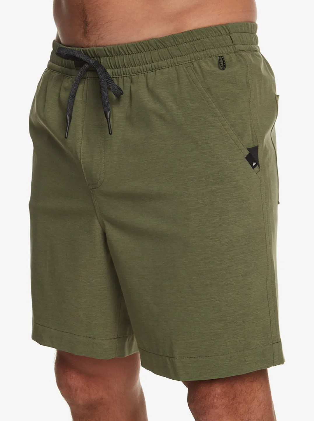 Mens Quiksilver Boardshorts|Taxer Heather 18" Amphibian Boardshorts