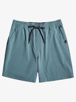Mens Quiksilver Boardshorts|Taxer Heather 18" Amphibian Boardshorts