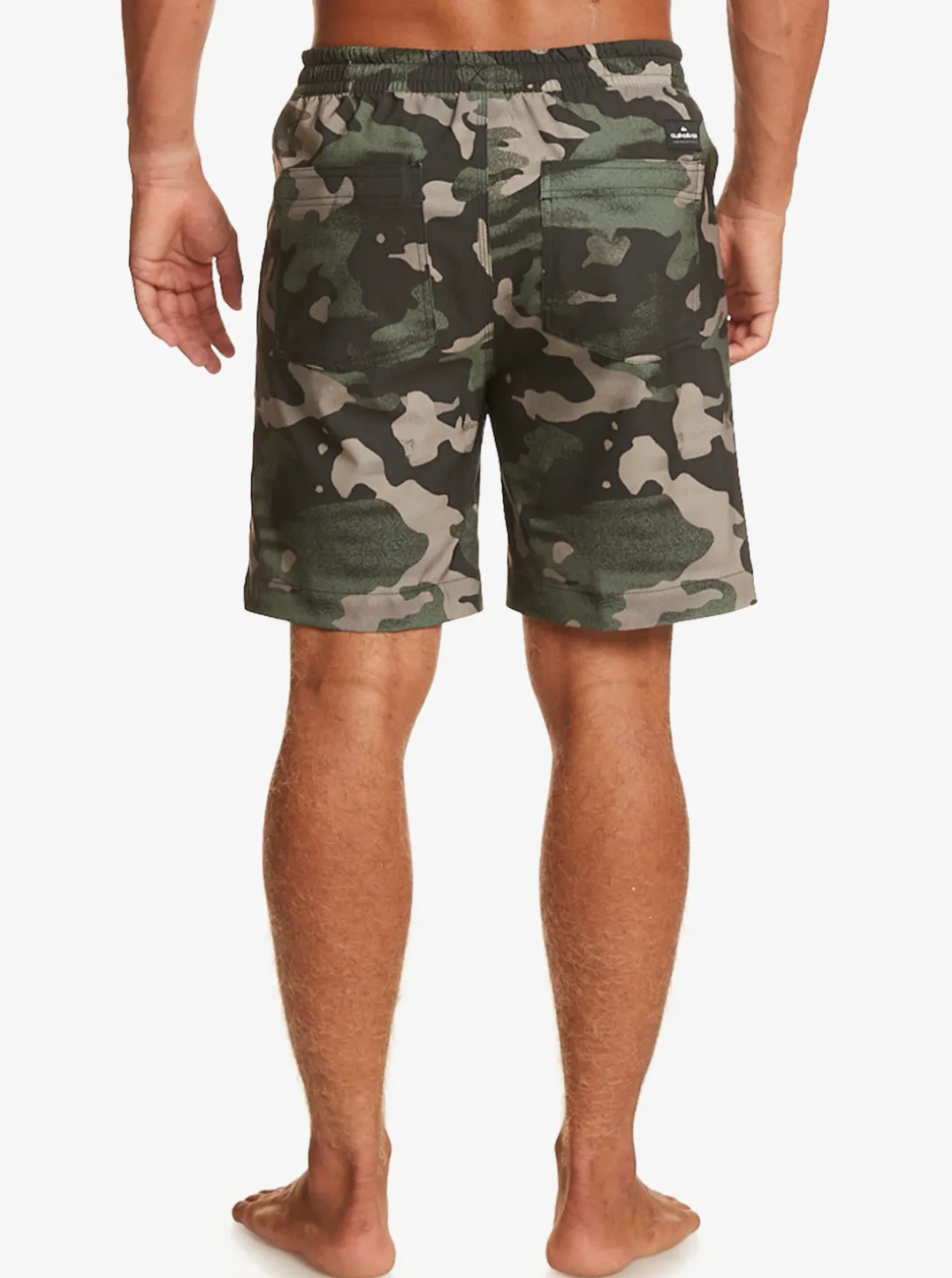 Mens Quiksilver Boardshorts|Taxer Print 18" Amphibian Boardshorts