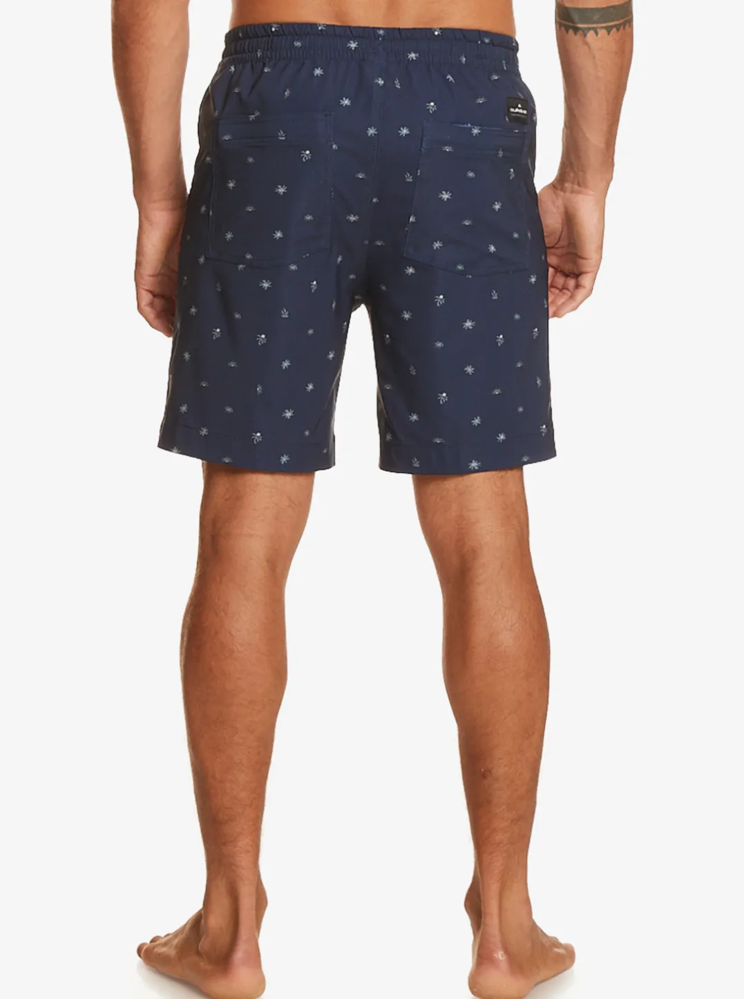 Mens Quiksilver Boardshorts|Taxer Print 18" Amphibian Boardshorts