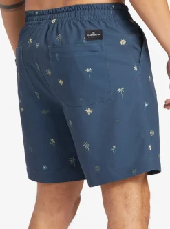 Mens Quiksilver Boardshorts|Taxer Print 18