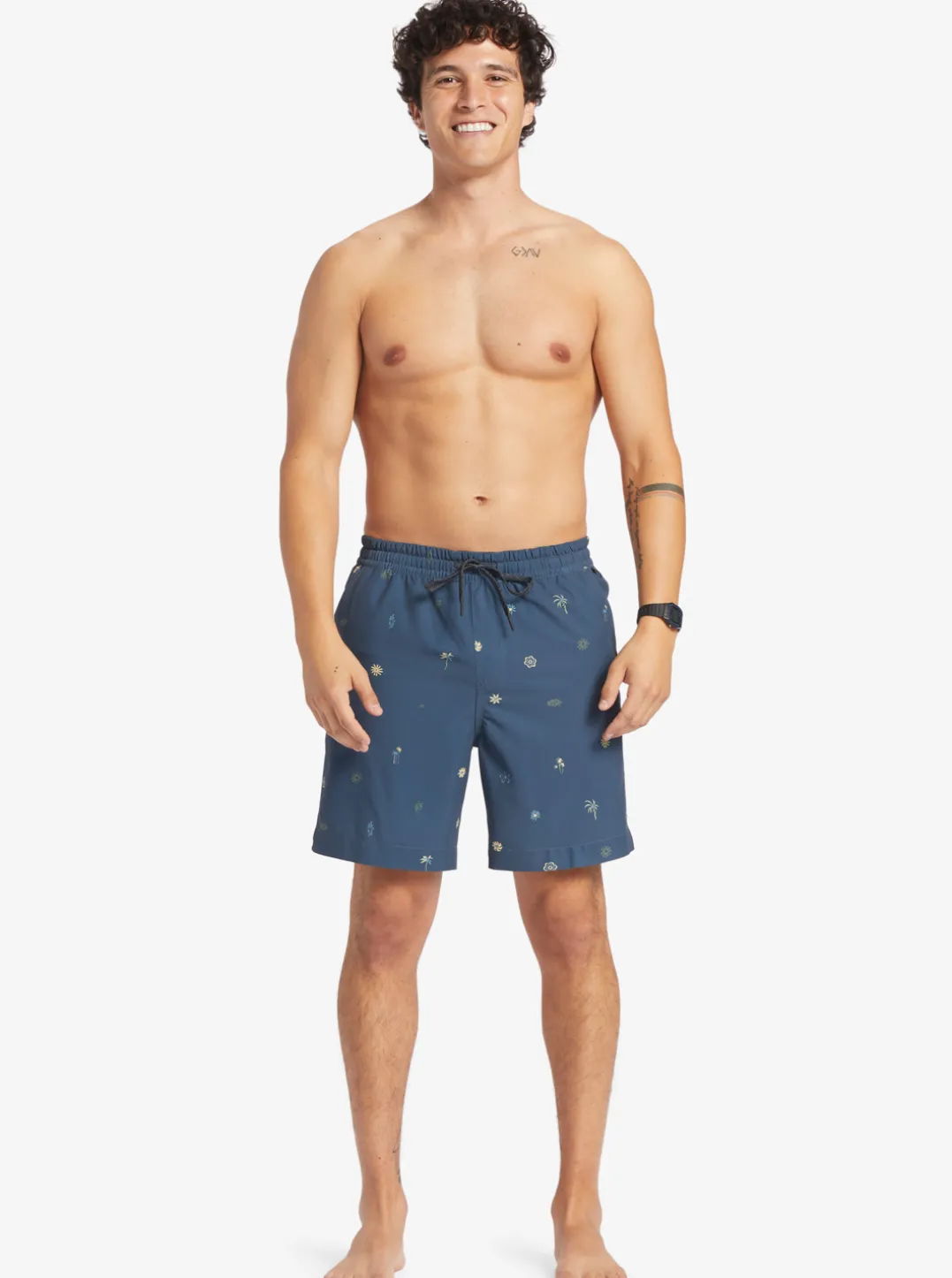 Mens Quiksilver Boardshorts|Taxer Print 18" Amphibian Boardshorts
