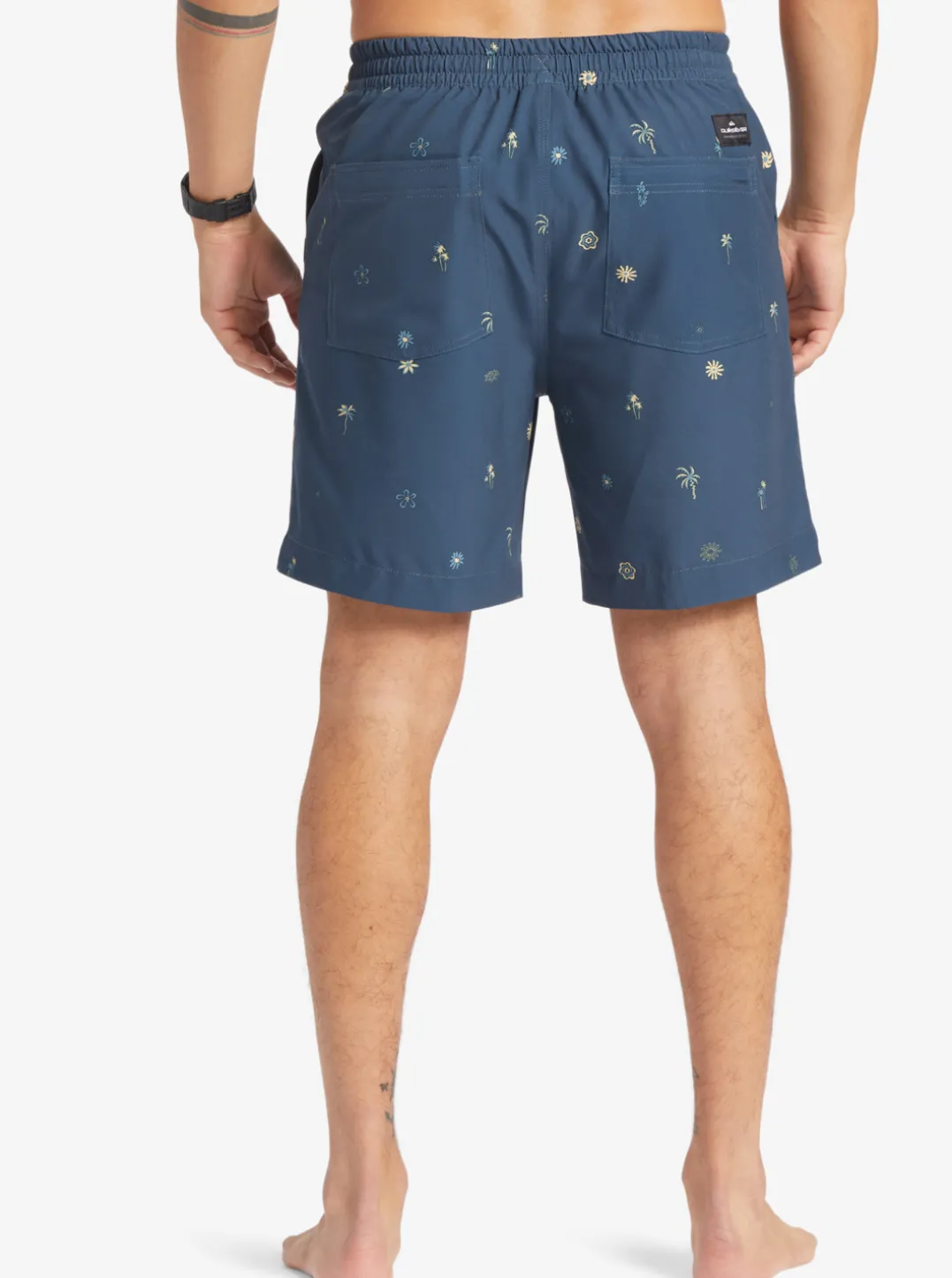 Mens Quiksilver Boardshorts|Taxer Print 18" Amphibian Boardshorts