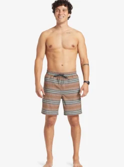 Mens Quiksilver Boardshorts|Taxer Print 18
