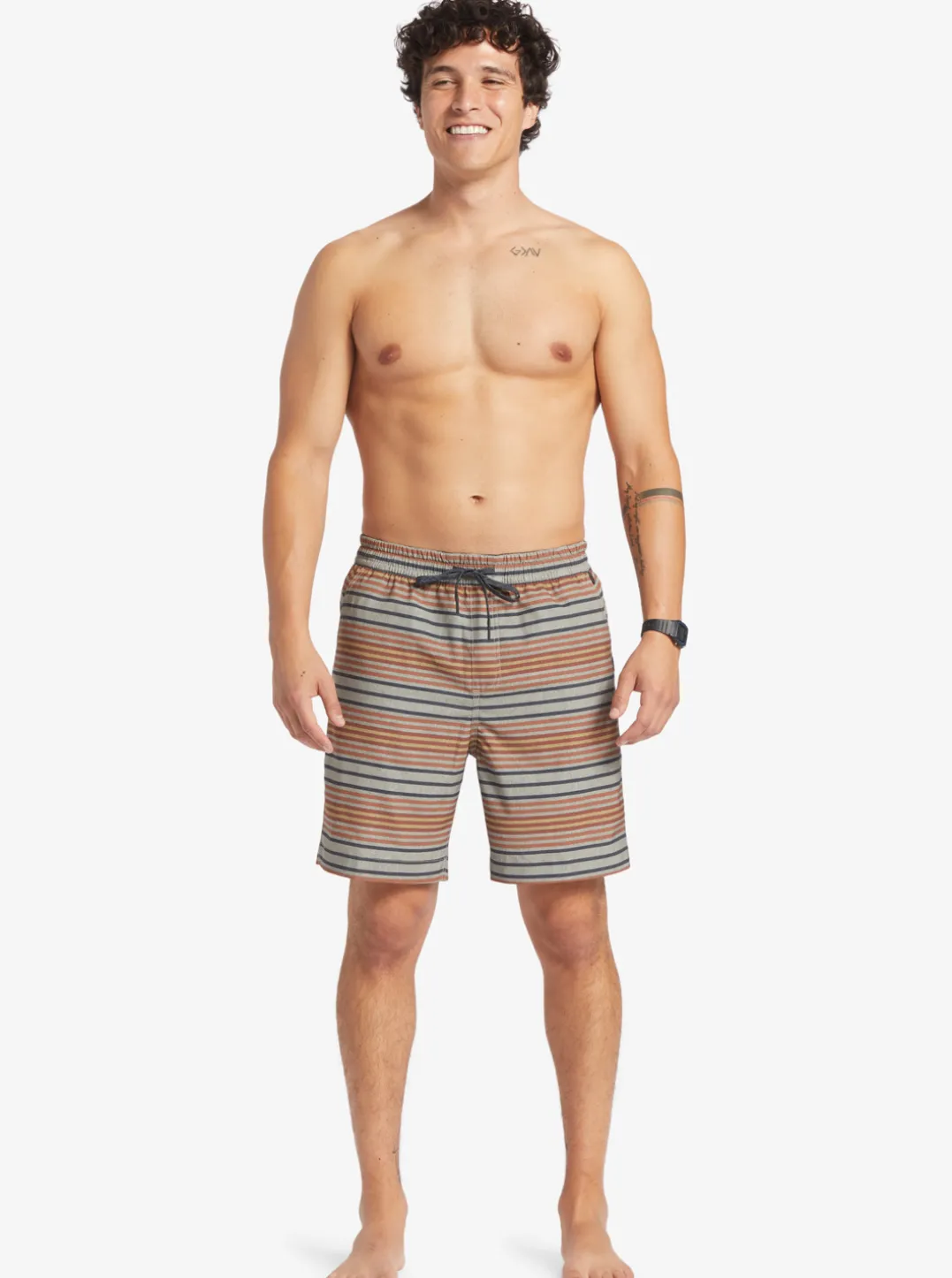 Mens Quiksilver Boardshorts|Taxer Print 18" Amphibian Boardshorts