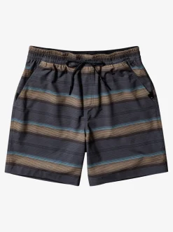 Mens Quiksilver Boardshorts|Taxer Print 18" Amphibian Boardshorts