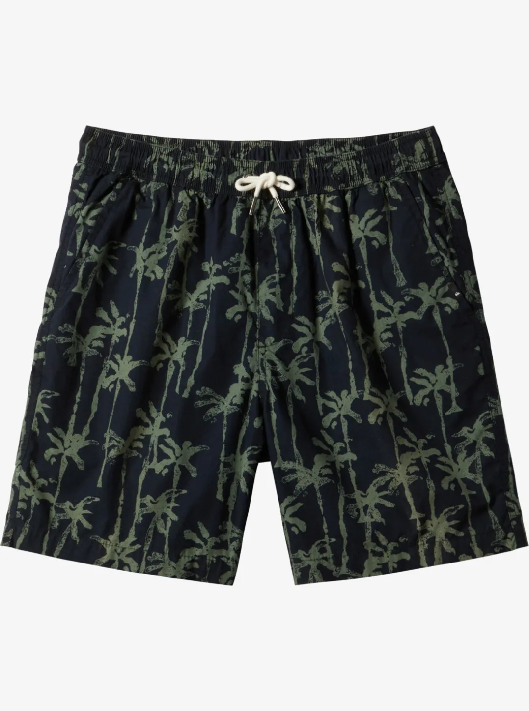 Mens Quiksilver Shorts & Amphibians|Taxer Print Elastic Waist Shorts