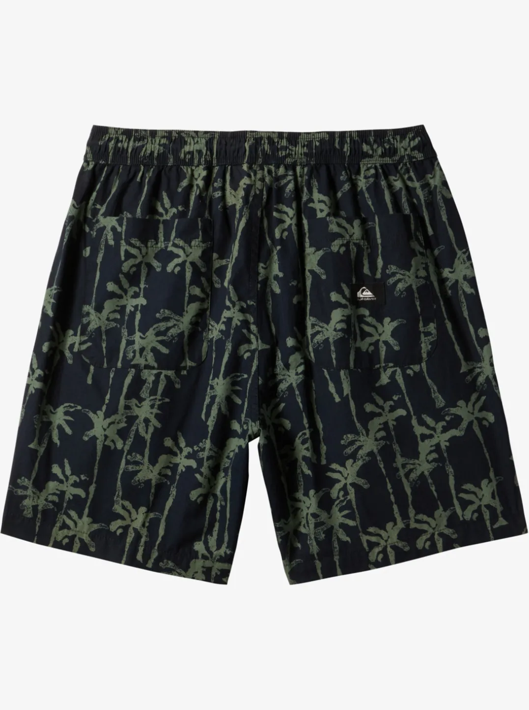 Mens Quiksilver Shorts & Amphibians|Taxer Print Elastic Waist Shorts