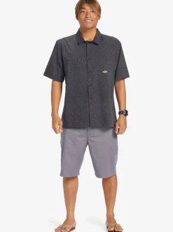 Mens Quiksilver Shirts & Polos|The Saturn Short Sleeve Shirt
