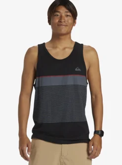 Mens Quiksilver Tees|Tijuana Stripe Tank Top