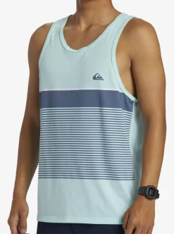 Mens Quiksilver Tees|Tijuana Stripe Tank Top