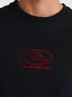 Mens Quiksilver Tees|Tilt Long Sleeve Stn T-Shirt