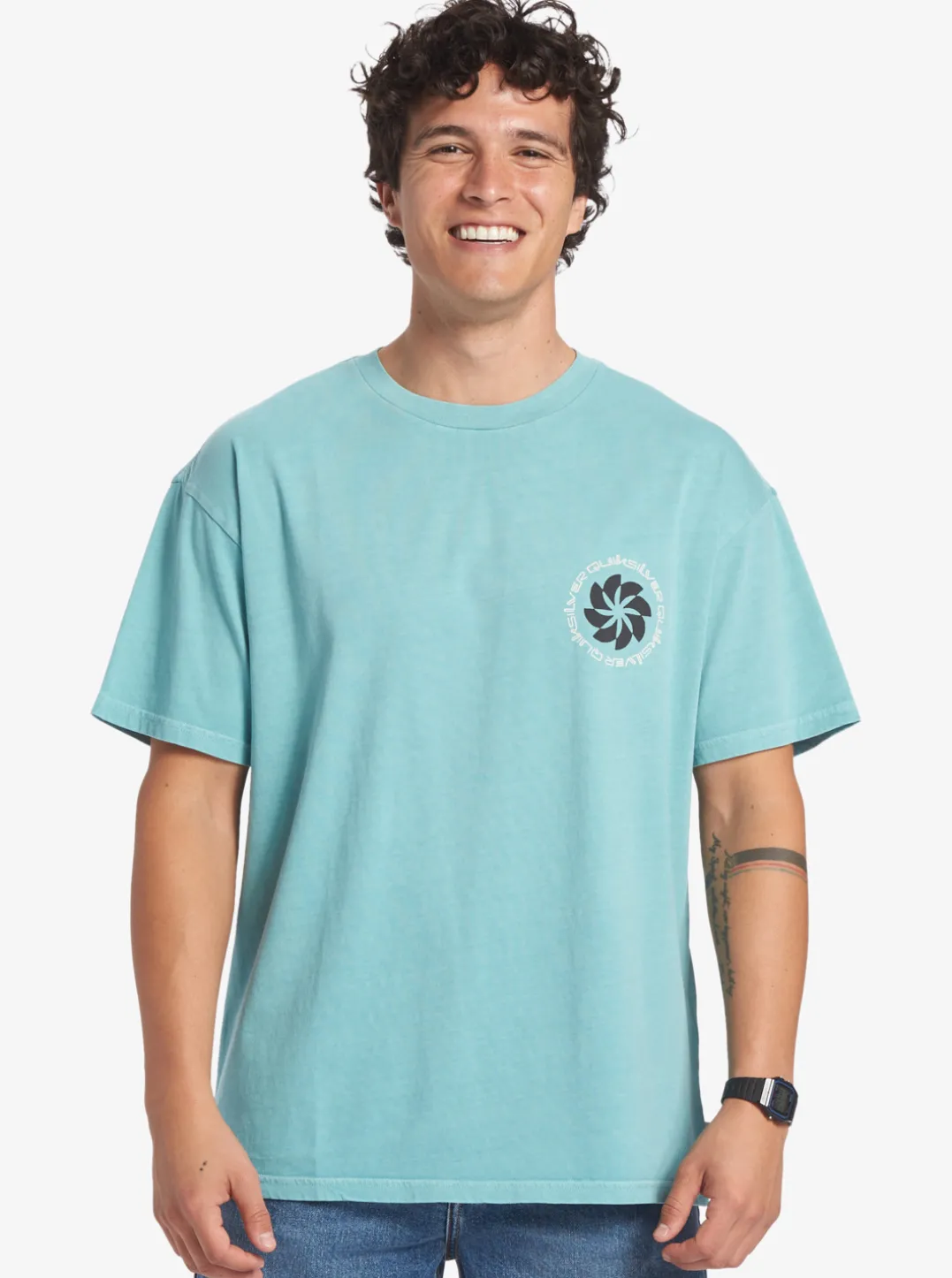 Mens Quiksilver Tees|Tipping Sunsets Mnd T-Shirt