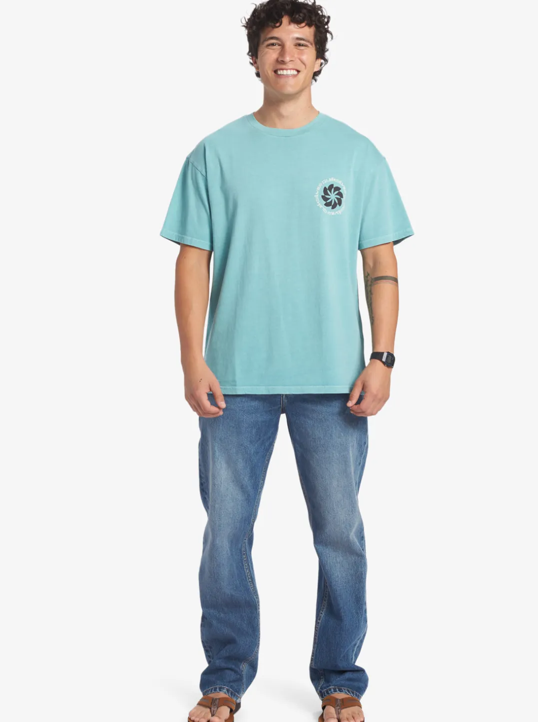 Mens Quiksilver Tees|Tipping Sunsets Mnd T-Shirt