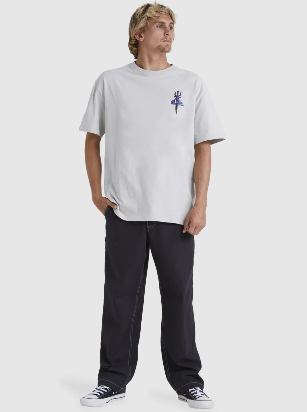 Mens Quiksilver Tees|Tridagger T-Shirt