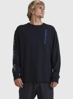 Mens Quiksilver Tees|Trident Long Sleeve T-Shirt