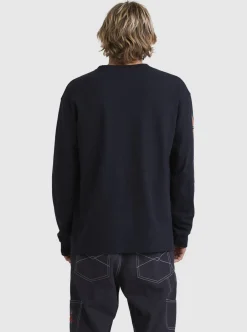 Mens Quiksilver Tees|Trident Long Sleeve T-Shirt