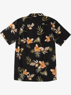 Mens Quiksilver Shirts & Polos|Tropical Floral Short Sleeve Woven Shirt