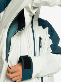 Mens Quiksilver Snow Jackets|Ultralight 20K Technical Snow Jacket