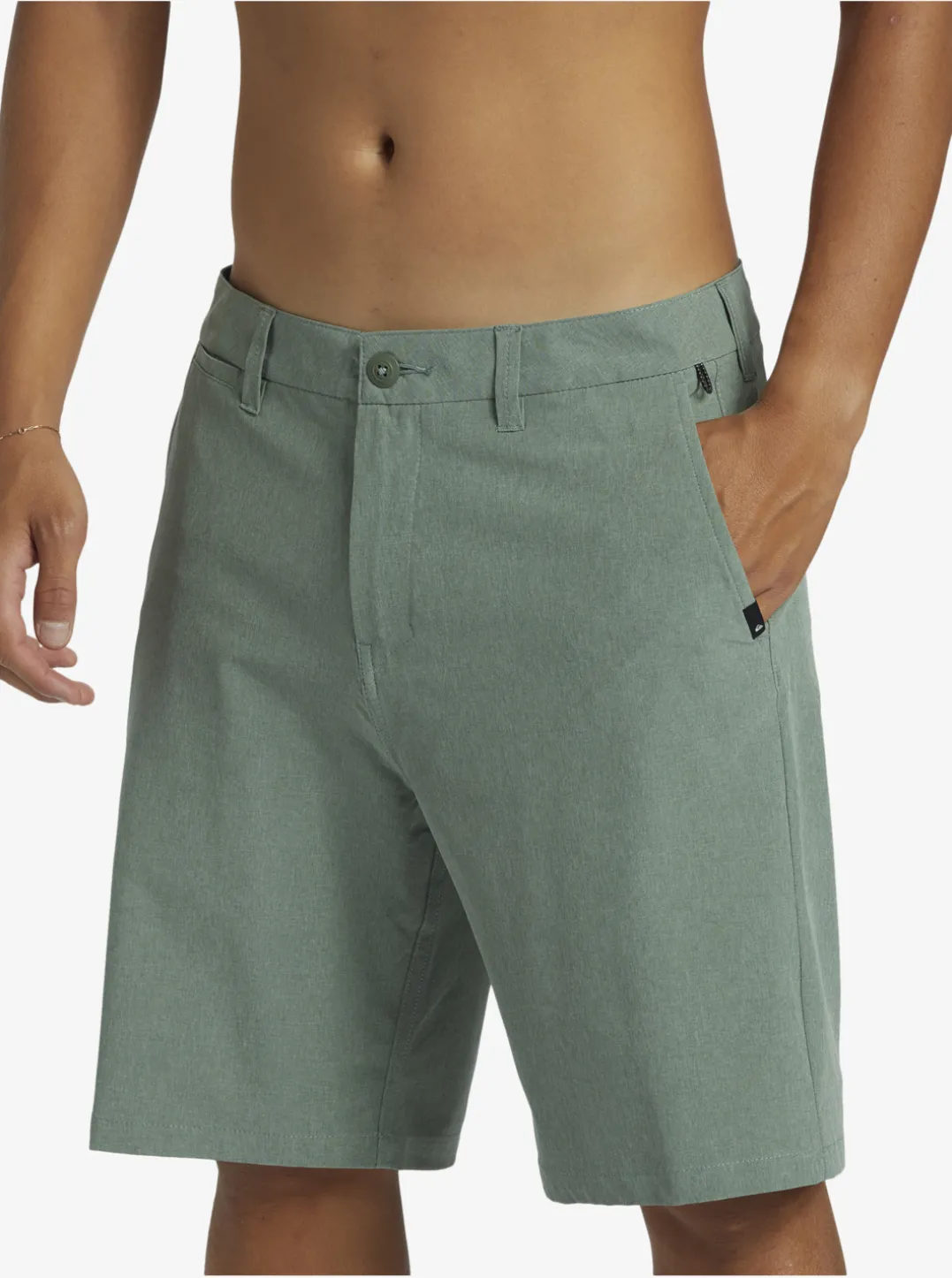 Mens Quiksilver Boardshorts|Union Heather 20" Amphibian Boardshorts For Young Men