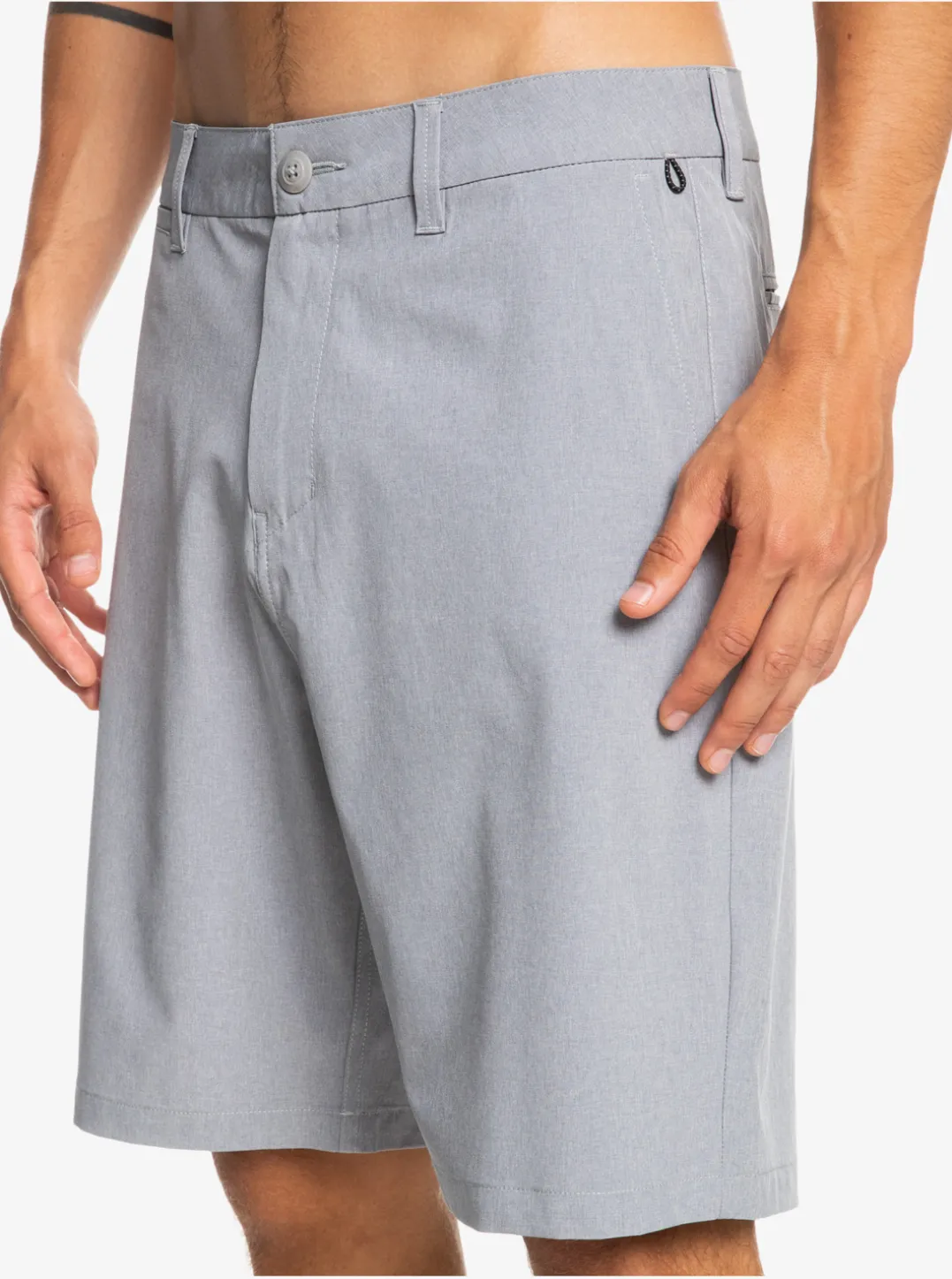 Mens Quiksilver Boardshorts|Union Heather 20" Amphibian Boardshorts For Young Men