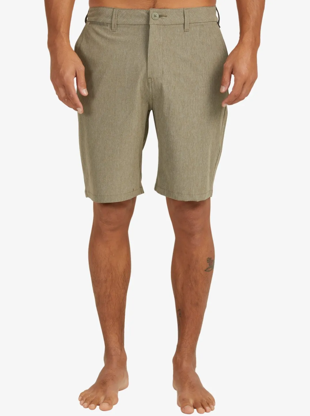 Mens Quiksilver Boardshorts|Union Heather Amphibian 20" Hybrid Shorts