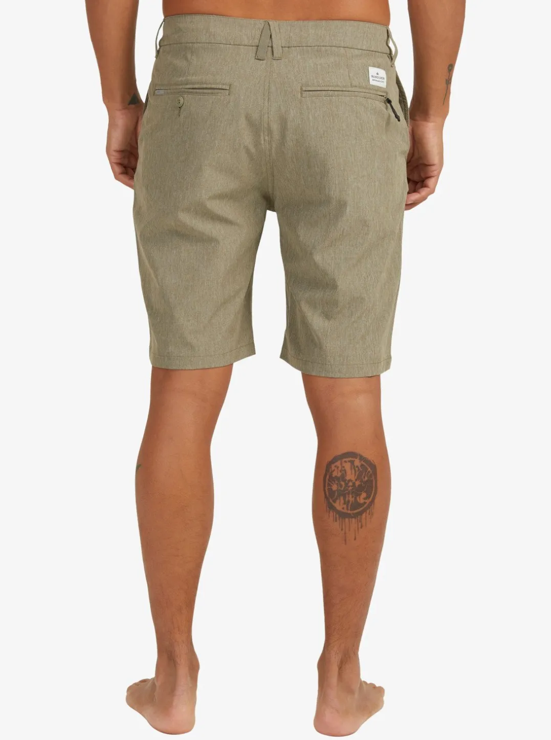 Mens Quiksilver Boardshorts|Union Heather Amphibian 20" Hybrid Shorts