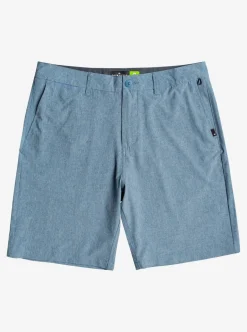 Mens Quiksilver Boardshorts|Union Heather Amphibian 20" Hybrid Shorts